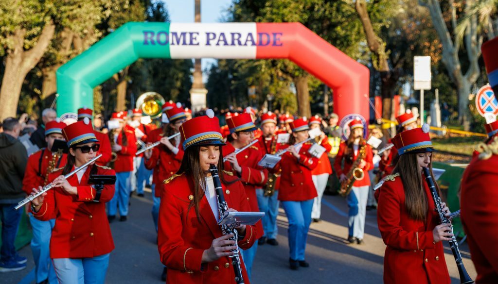 19 anni di Roma Parade di Capodanno