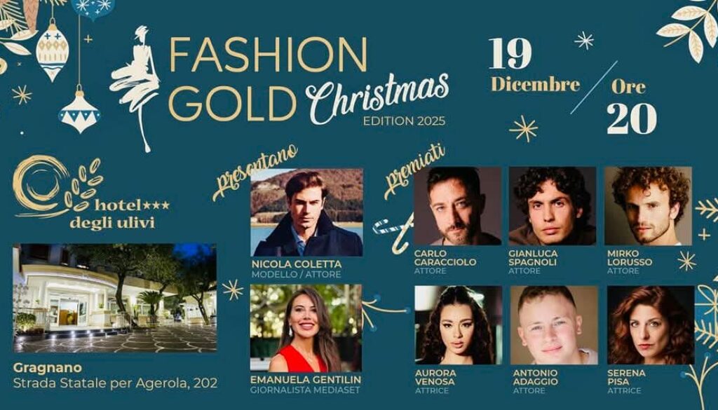 Fashion Gold Christmas 2025