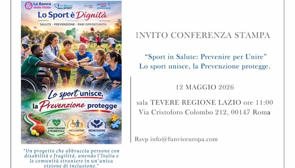 Lo Sport è Dignità: prevenzione, salute e inclusione