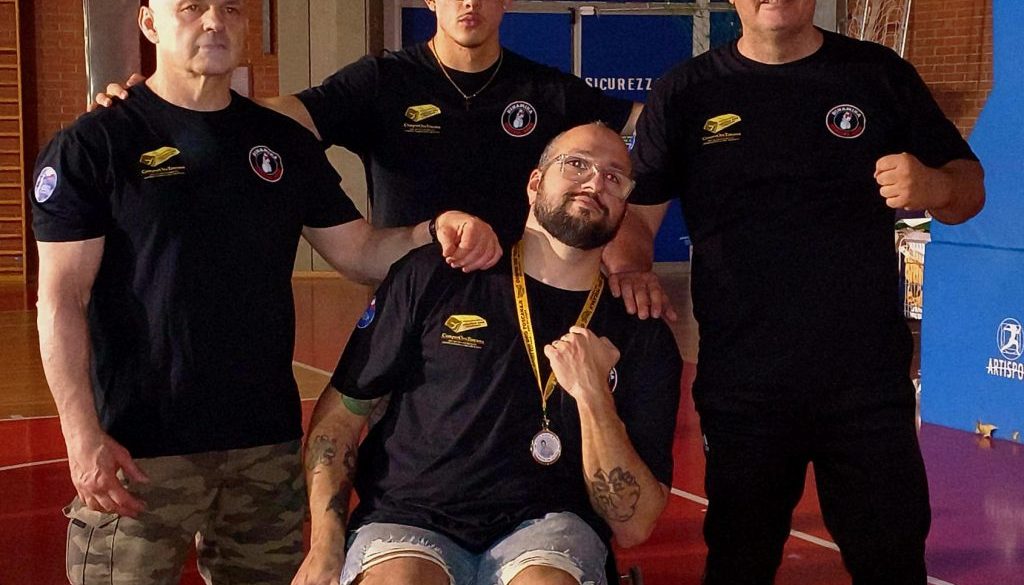 Primo match in Italia di disabili standing