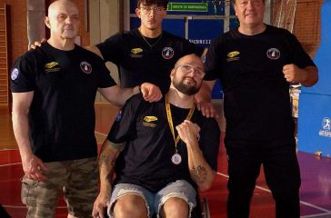 Primo match in Italia di disabili standing