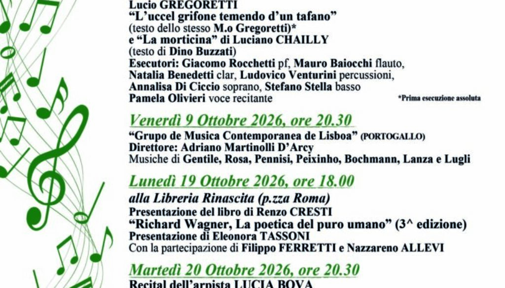 47a Nuovi Spazi Musicali
