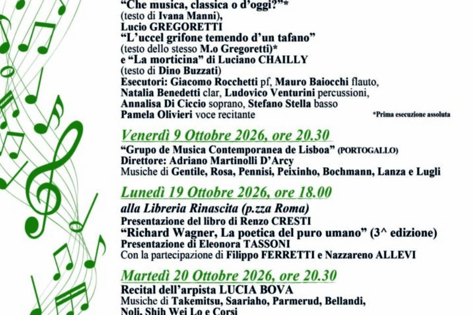 47a Nuovi Spazi Musicali