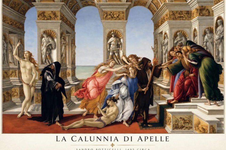 Botticelli e La Calunnia di Apelle