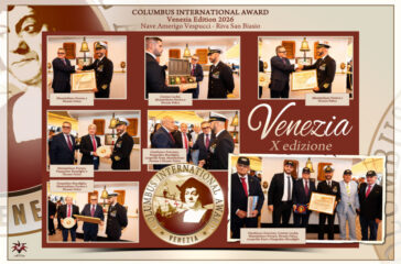 All’Amerigo Vespucci il COLUMBUS INTERNATIONAL AWARD